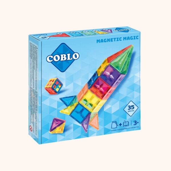 Magnetische Bouwblokken • Classic • 35 Stuks