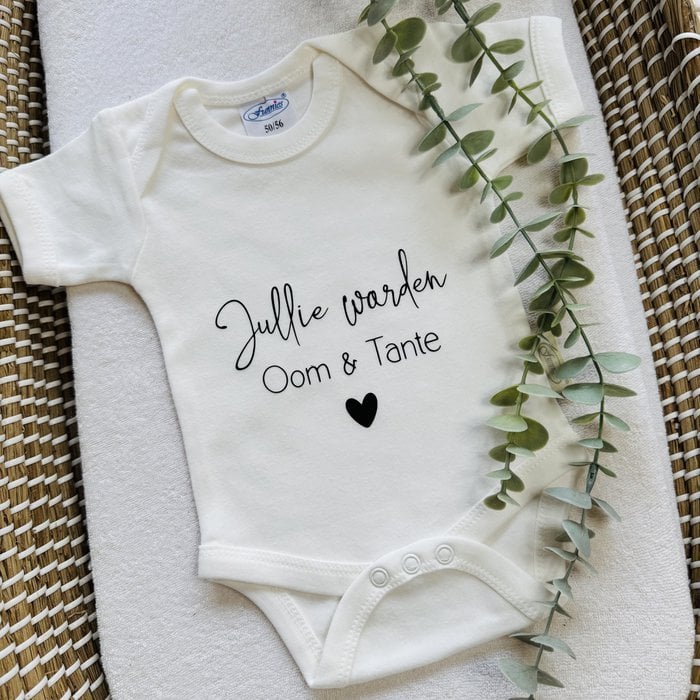 rompertje jullie worden oom en tante
