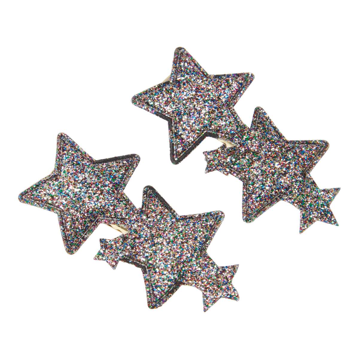 Urfa Hairclips • Black Multi • Le Big