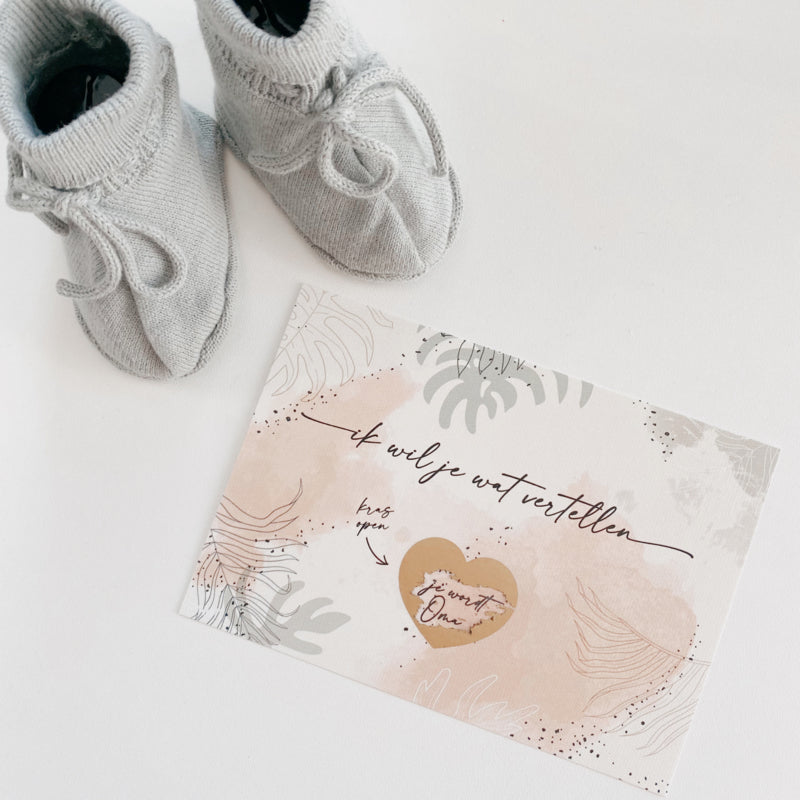 Kraskaart • Je Wordt Oma