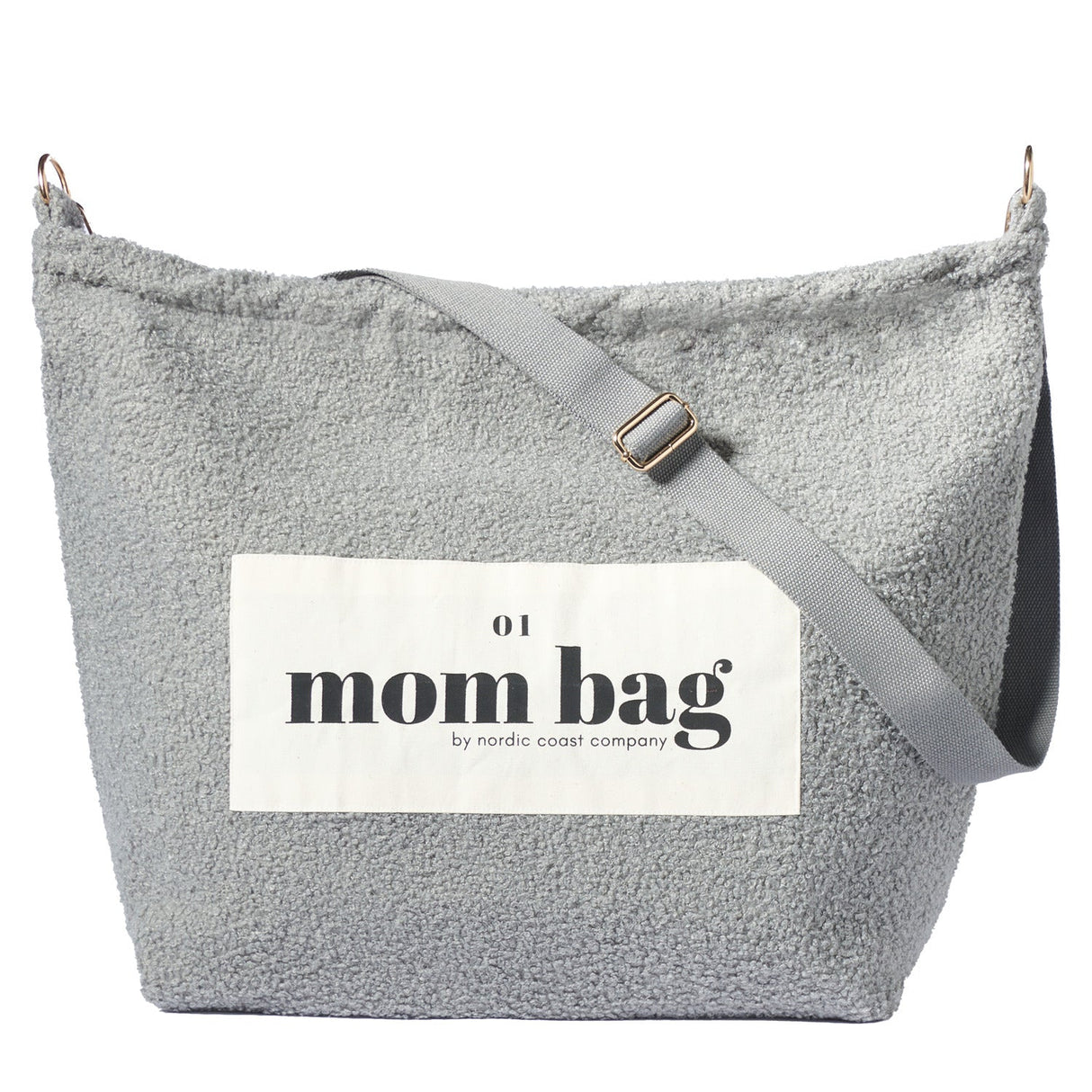 luiertas mom bag grijs