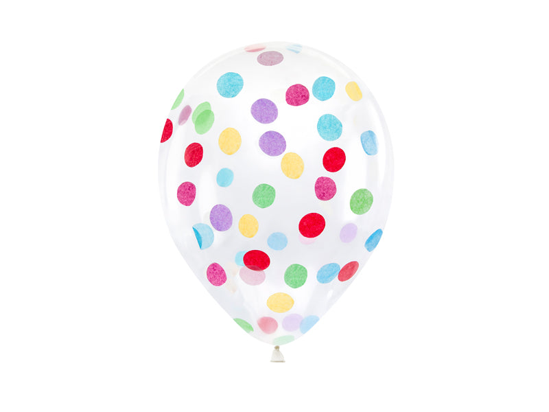 Ballon Confetti 6 stuks Helloboy
