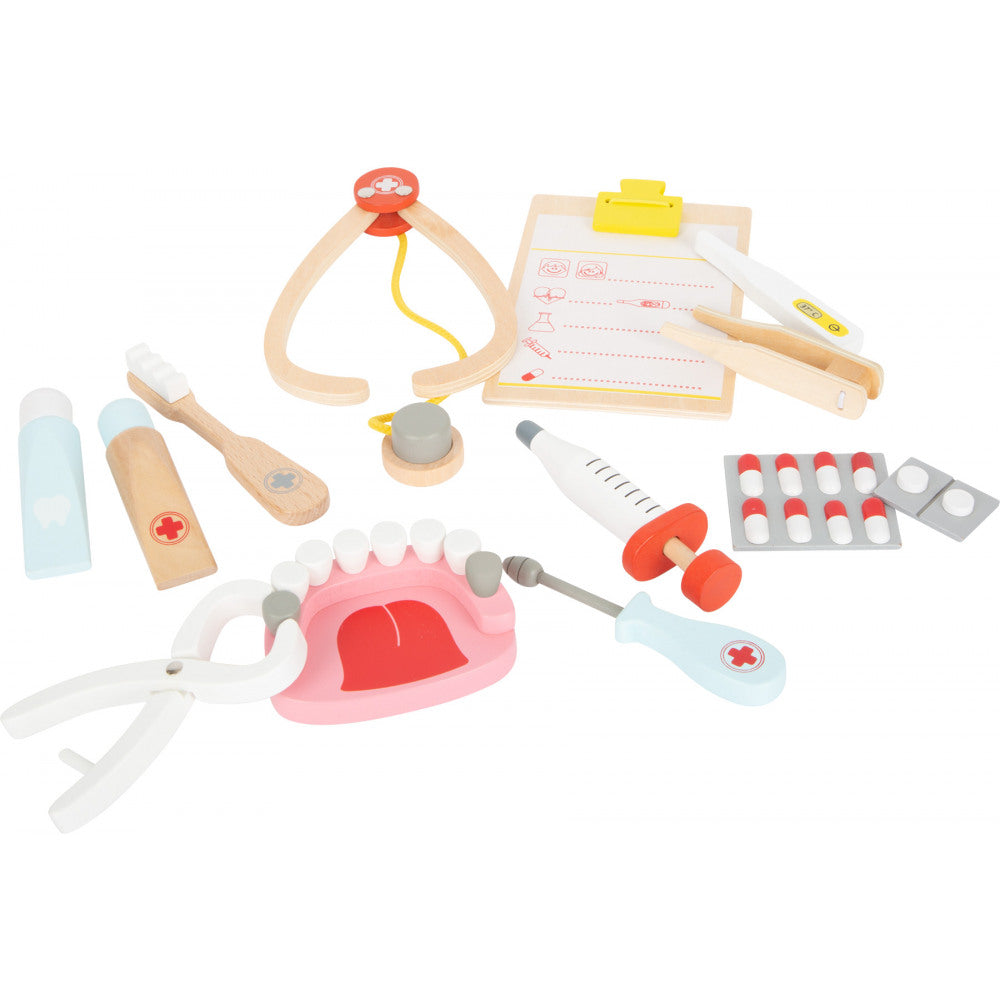 Dokter En Tandarts Koffer 2 in 1 • 22 Delig - Helloboy
