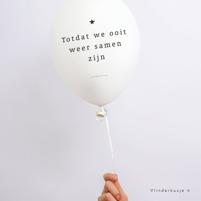 Troost Ballon • Totdat We Ooit Weer Samen Zijn