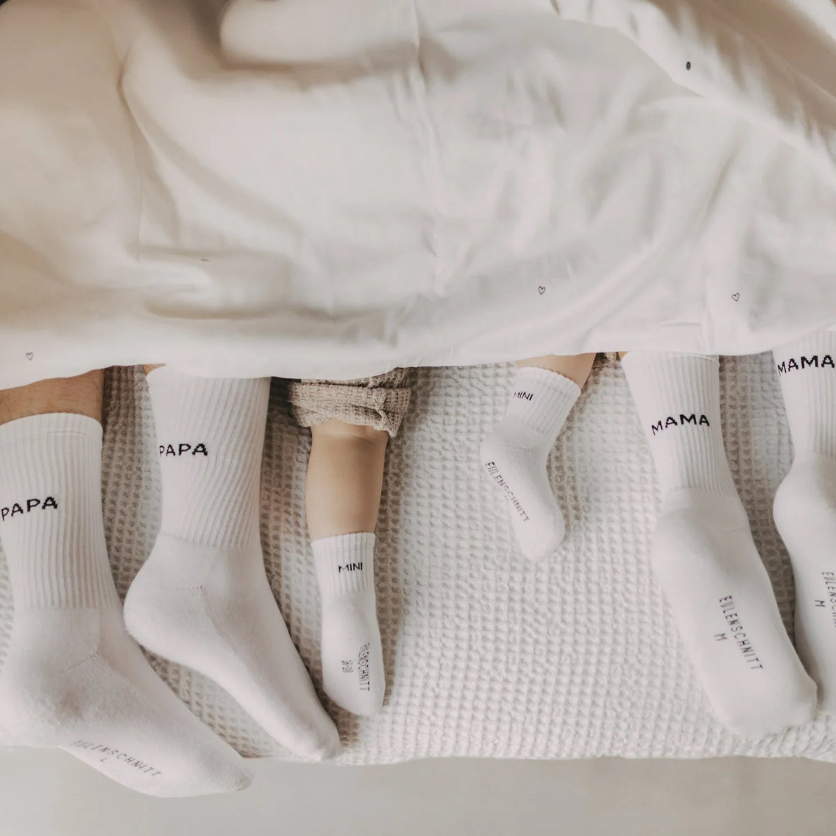 sokken wit zwart papa eulenschnitt