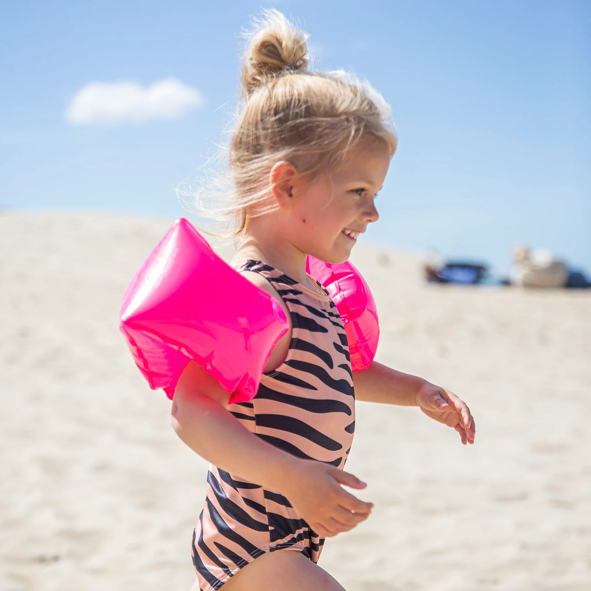 Zwembandjes Neon Roze • 0-2 jaar