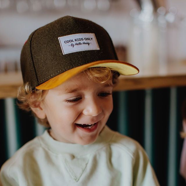 melton kaki groen hello hossy kinderpet