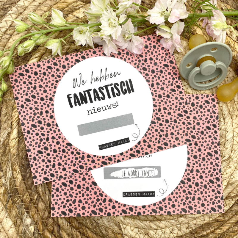 Kraskaart • Je Wordt Tante