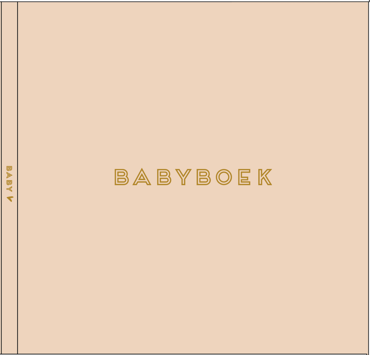 Invulboek Linnen • Babyboek - HelloBaby.be
