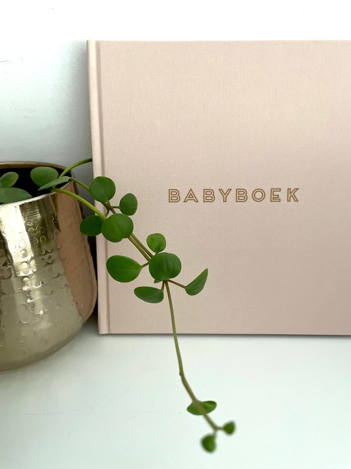 Invulboek Linnen • Babyboek - HelloBaby.be