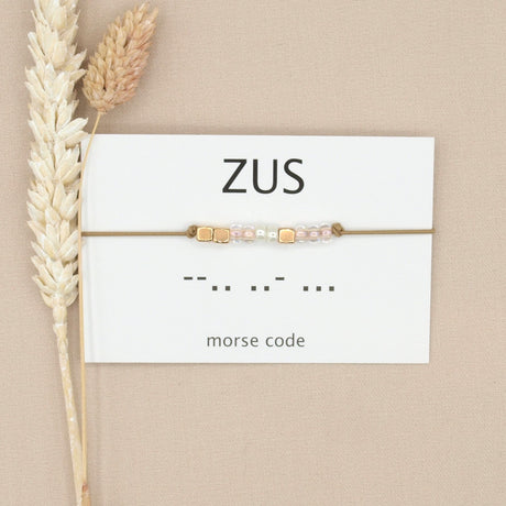 morse code armband zus