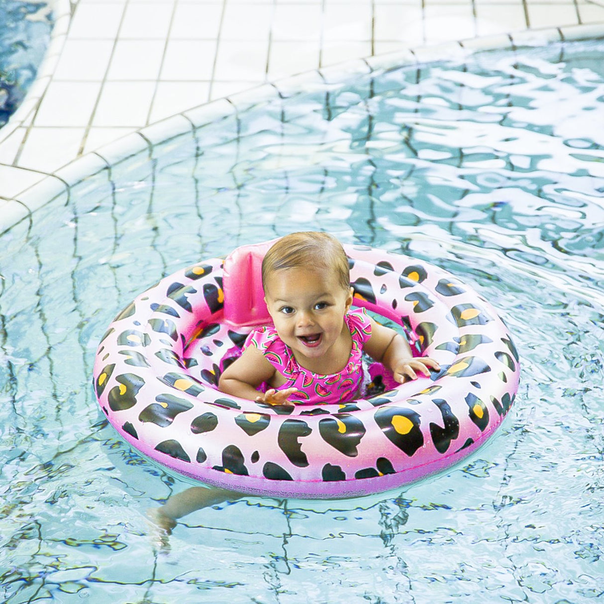 Baby Float • Panterprint Rosé Goud • 0-1 jaar