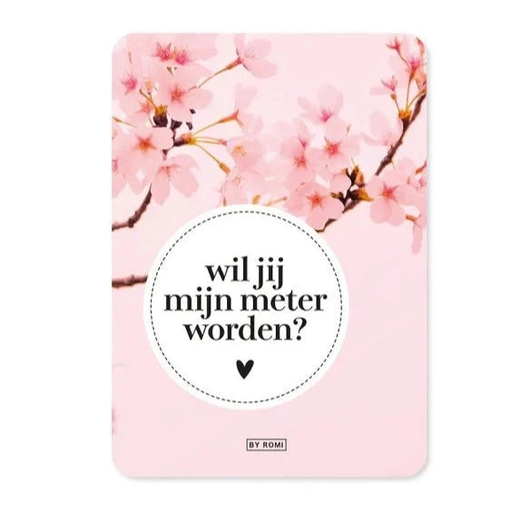 Kaart • Wil Jij Mijn Meter Worden