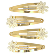 haarclips witte bloemen