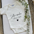 baby romper wit jullie worden oma en oma
