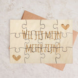 wil jij mijn meter zijn houten puzzel