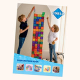 Magnetische Bouwblokken • Pastel • 100 Stuks