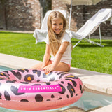 Panterprint Zwemband • 90 cm • Rosé goud