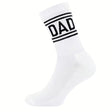 sokken papa dad socks wit zwart ewers tennissokken