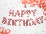 Folieballon Happy Birthday • Rosé Goud