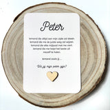 wenskaart wil jij mijn peter zijn