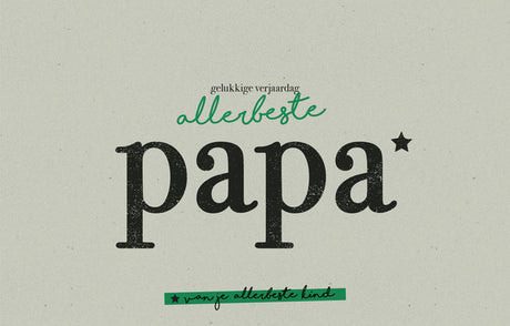 Wenskaart • Gelukkige Verjaardag Allerbeste Papa - HelloBaby.be