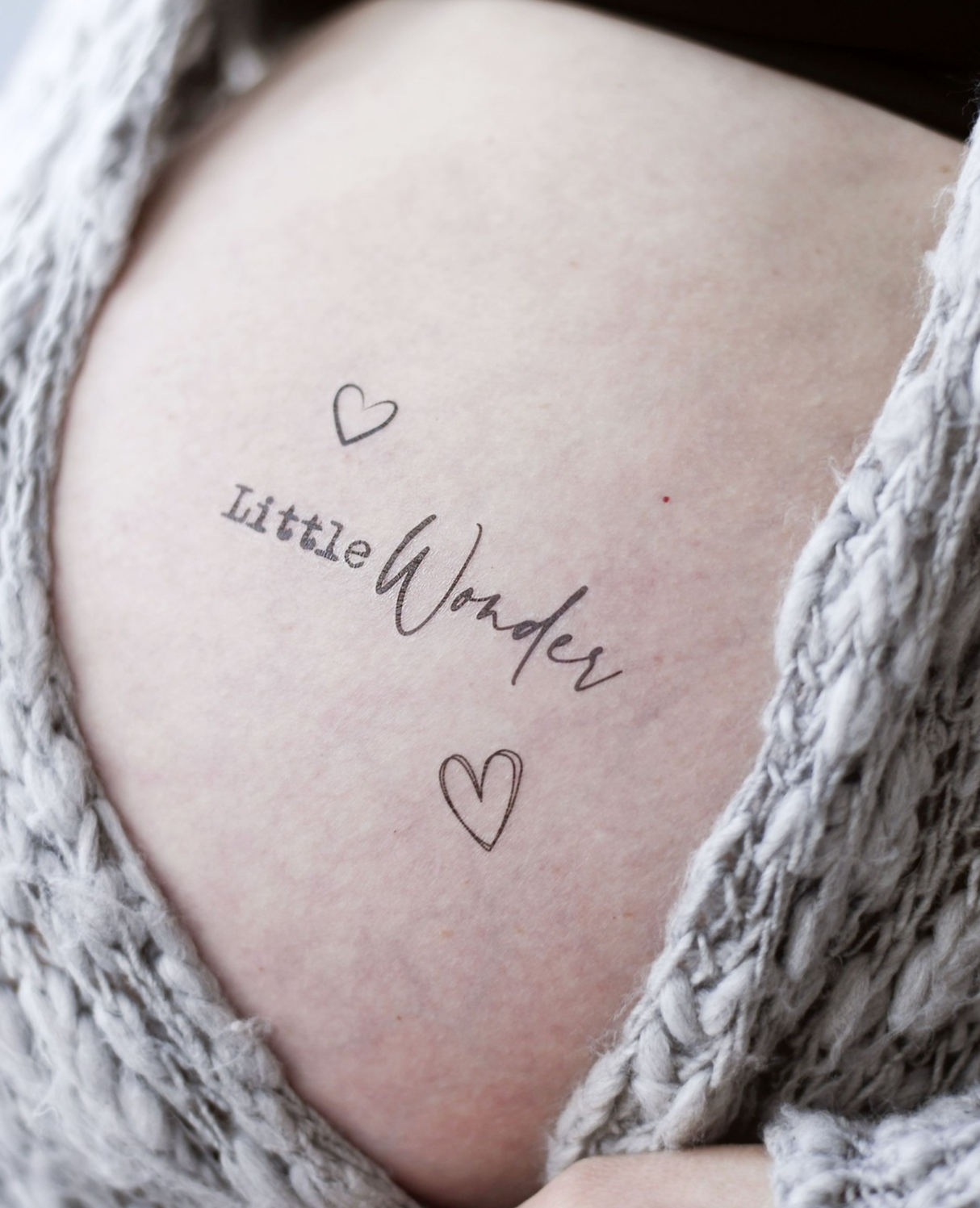 Baby Bump Tattoos • Plaktattoos Kleur