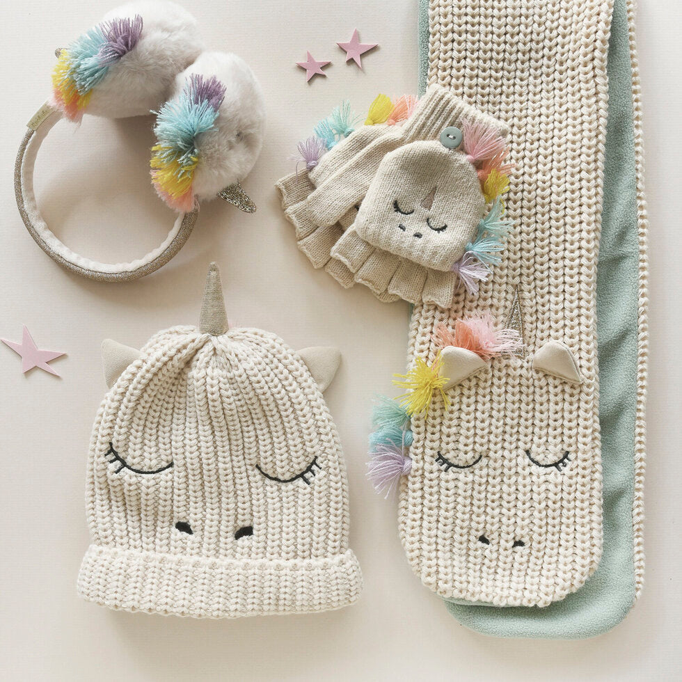 handschoenen unicorn eenhoorn wit kinderhandschoenen