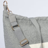 Mom Bag Teddy Bouclé • Grijs