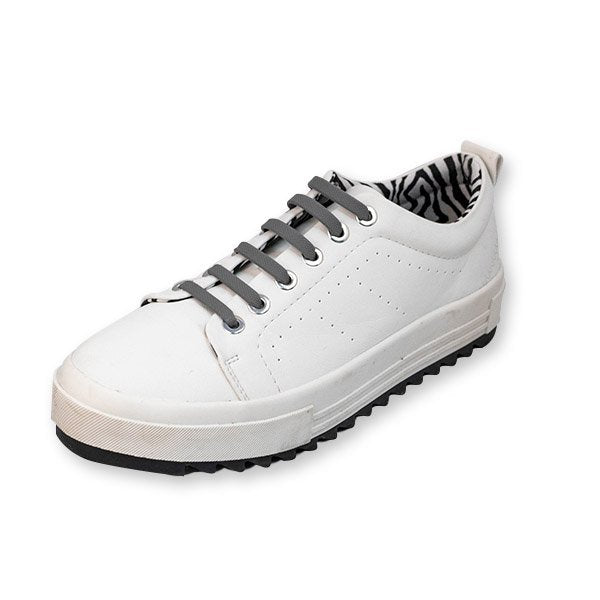 Elastische Veters • Veters Zonder Strikken • Grijs - Helloboy