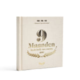 9 maanden invulboek stratier dieter coppens in de buik van mama beige