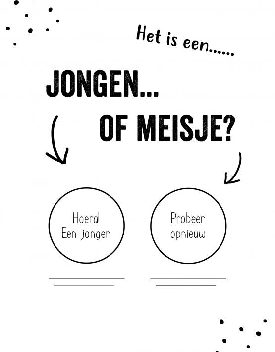 kraskaart het is een jongen gender kaart