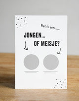 kraskaart meisje gender kraskaart het is een meisje