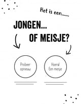 kraskaart meisje gender kraskaart het is een meisje