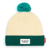 muts met pompom hope hello hossy beige groen