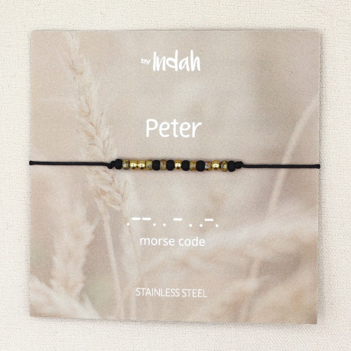 peter armband morse code