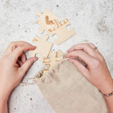 houten puzzel jullie worden oom en tante