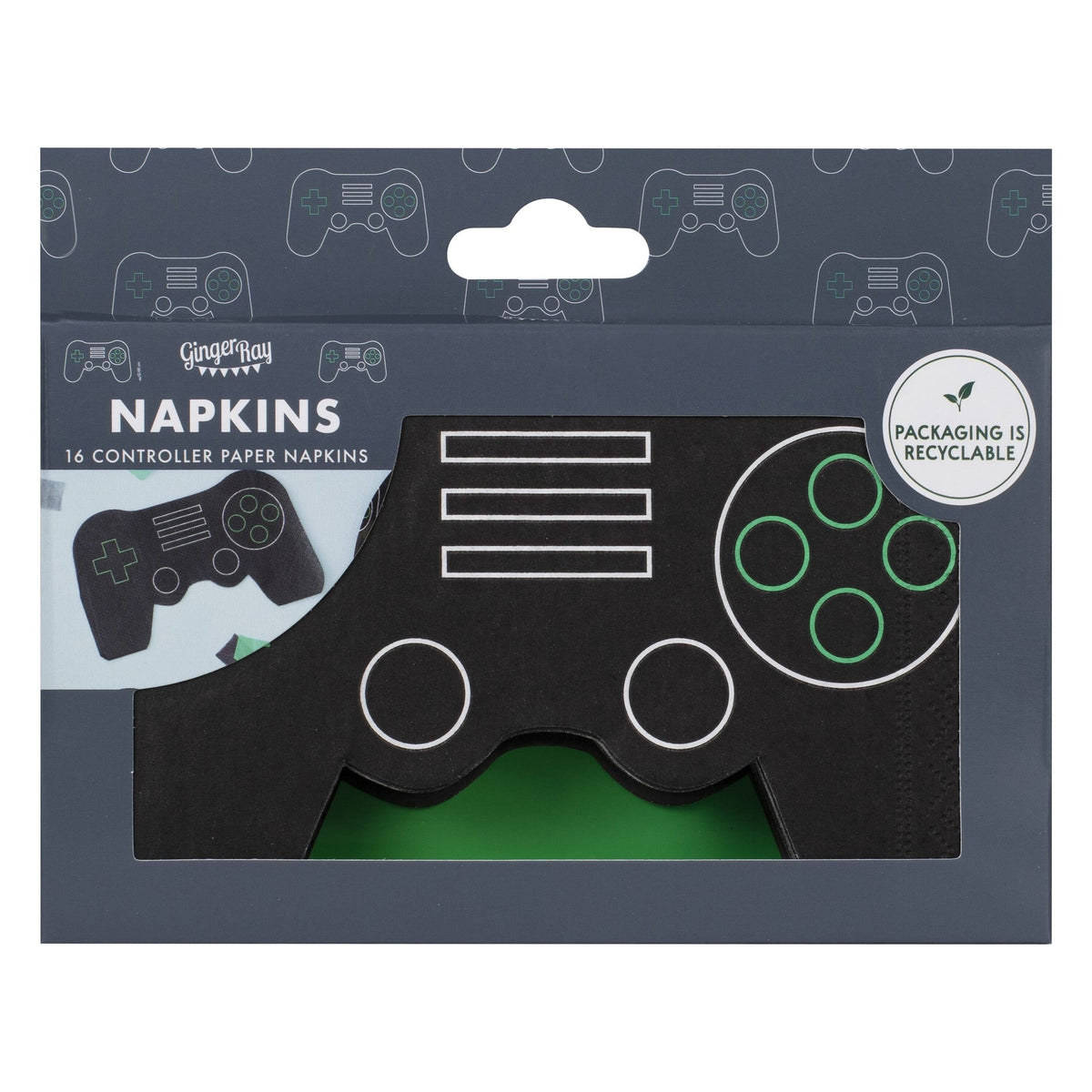Servetten • Gamer (16 stuks) - Helloboy