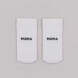 mama sokken kousen eulenschnit wit zwart 