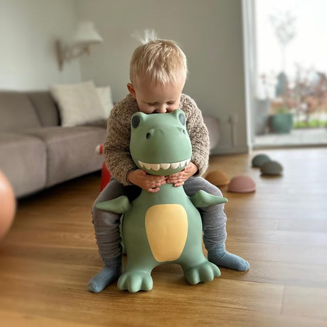 Springdier dino skippydier skippy groen