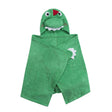 Zoocchini Kids Badcape - Devin The Dinosaur - Helloboy groen dino