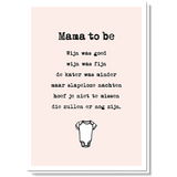 Wenskaart • Mama To Be