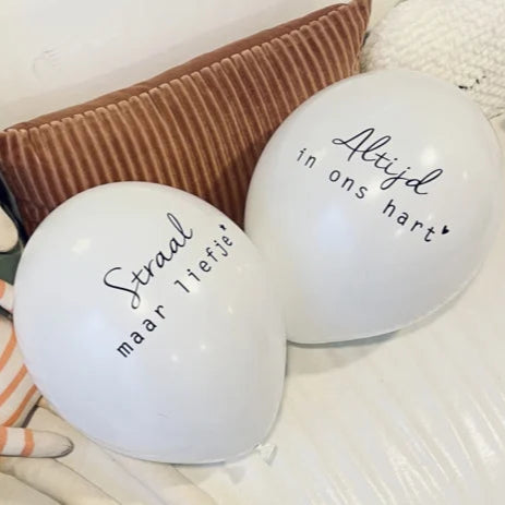 troost ballon altijd in ons hart vlinderkusje