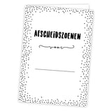 Afscheidszoenen kaart A5 - HelloBaby.be