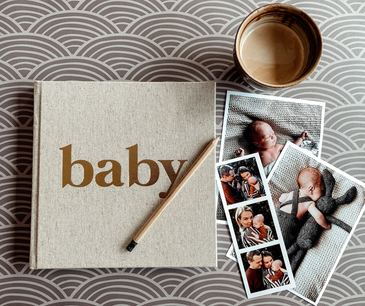 Invulboek Linnen • Baby
