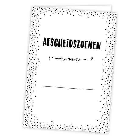 Afscheidszoenen kaart A5 - HelloBaby.be