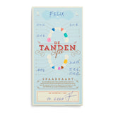 notitiekaart tandenkaart tandenfee spaarkaart dieter coppens tanden stratier